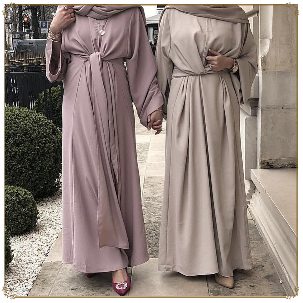 Fake two-piece tie robe in Dubai