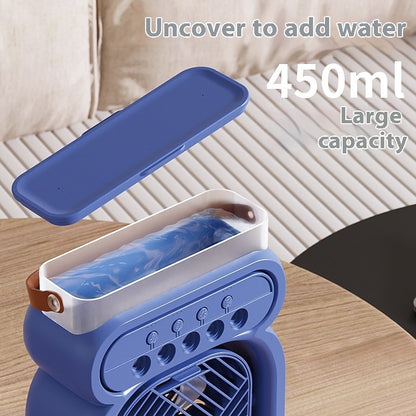 3 In 1 Portable Air Conditioner with LED Night Lights