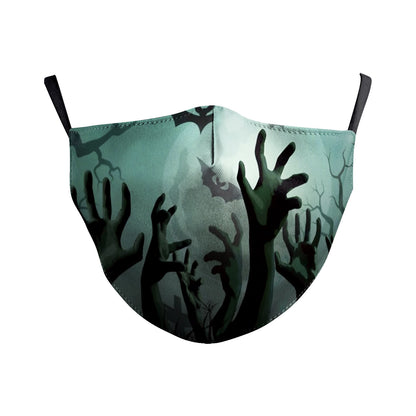 Digital Printing Wansheng Skull Face Mask