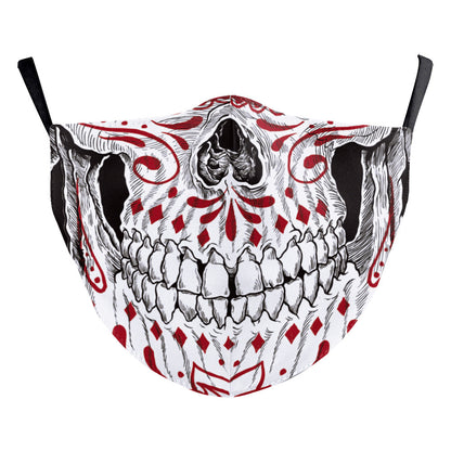 Digital Printing Ghost Face Wansheng Clown Double-layer Dust Mask