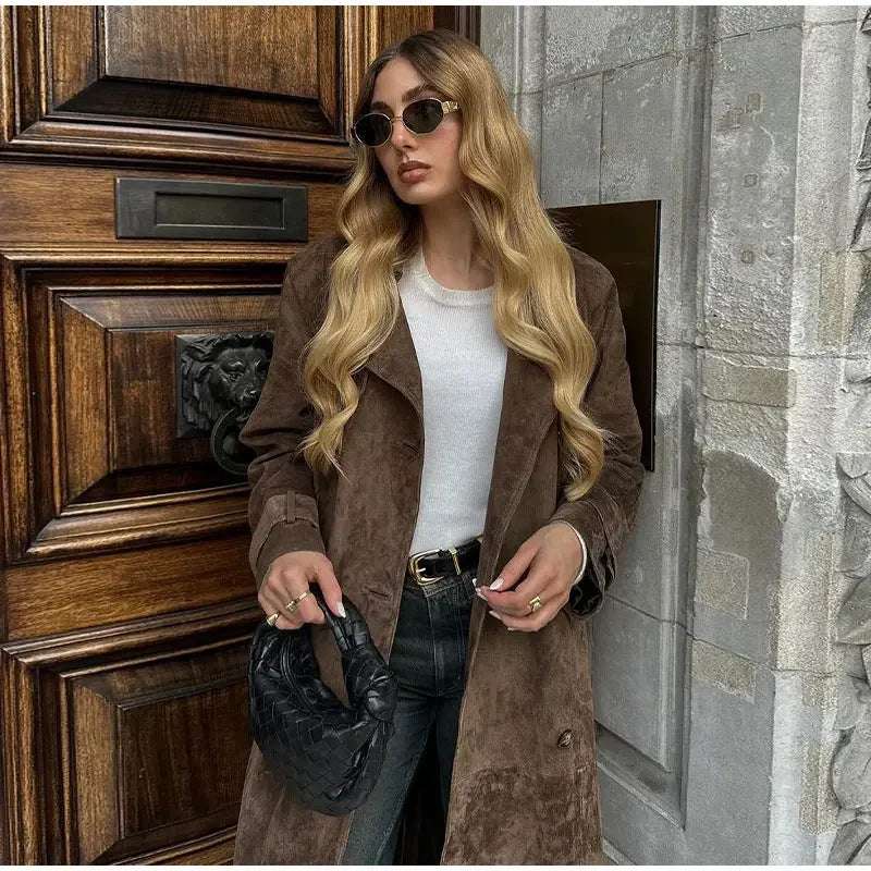 Fall Women's Clothing Women's Trench Coat Elegant