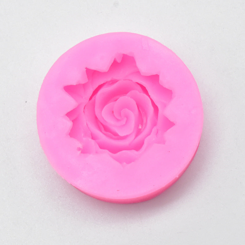 DIY Baking Single Hole Rose Shape