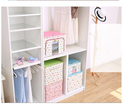 Steel Frame Storage Box with Cover