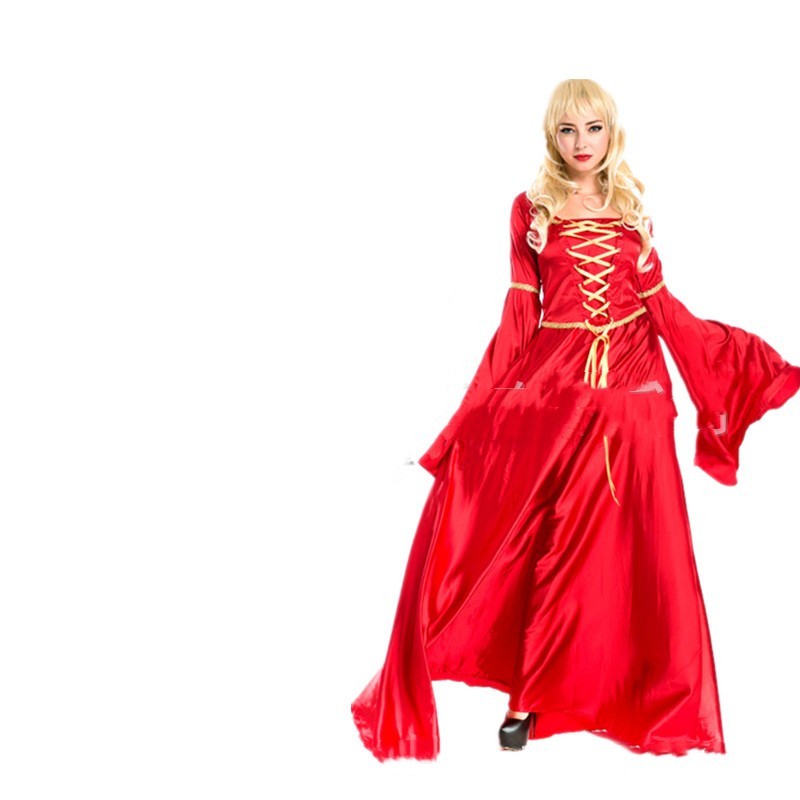 Halloween COS Ball Queen Dress Evening Gown