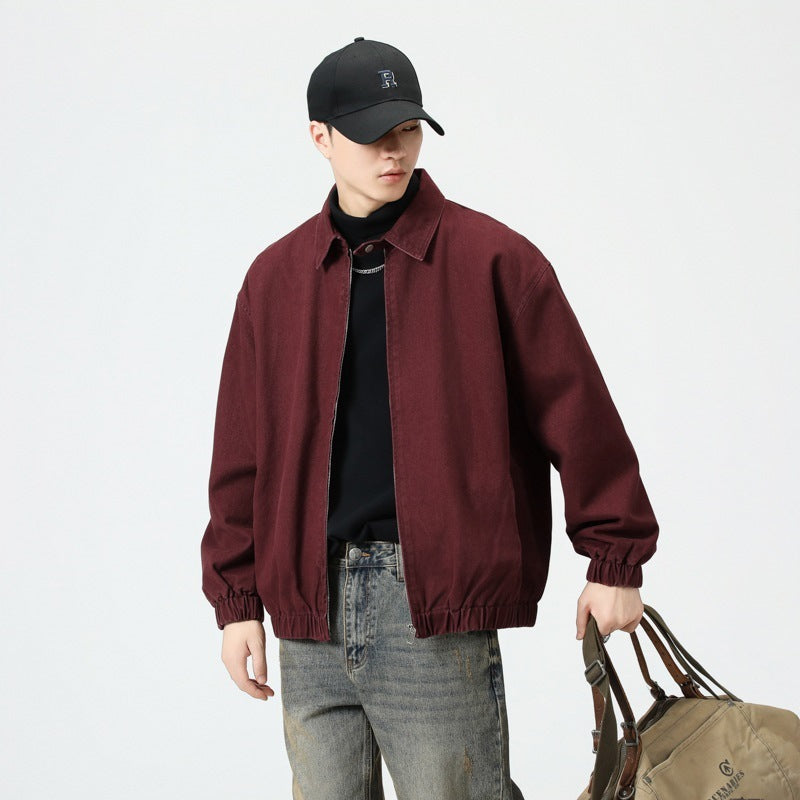 Men's Autumn Loose-fitting Workwear Jacket