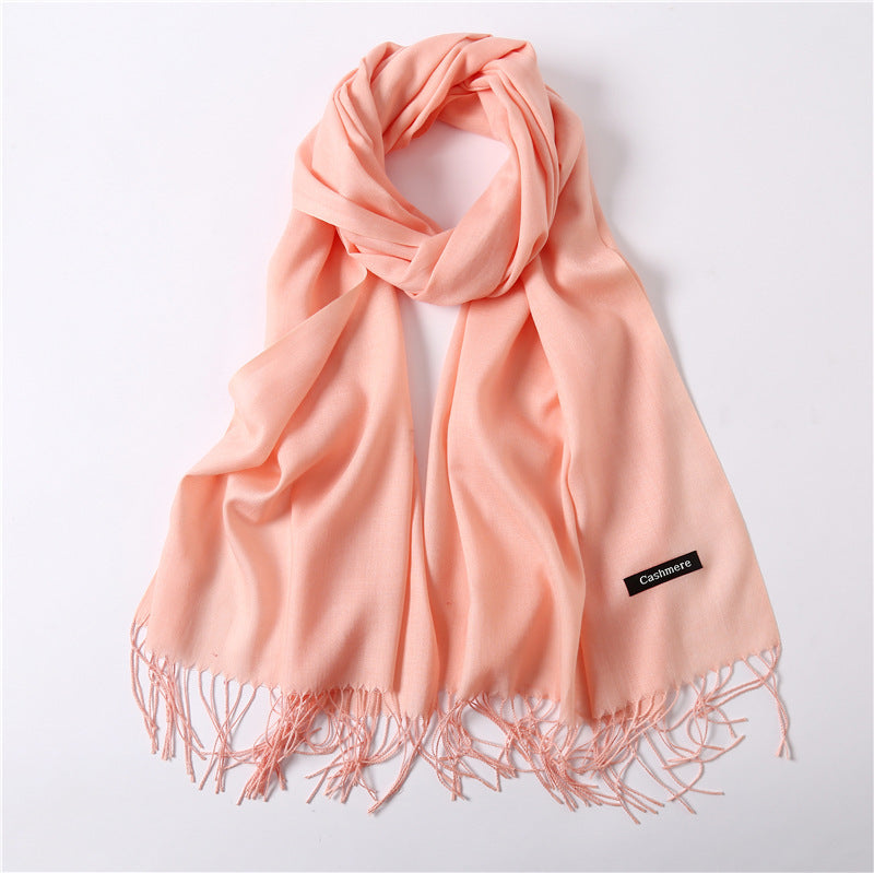 All Match Soft Chiffon Scarf Shape Catwalk