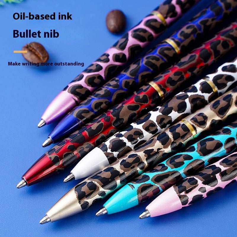 Leopard Diamond Ballpoint Pen Metal