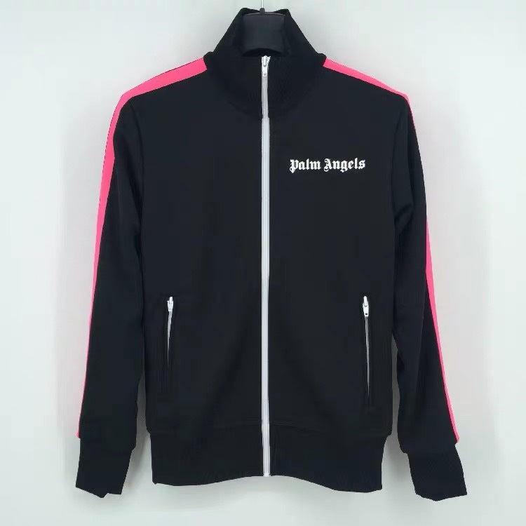 The New Basic All-match Hip-hop Hit Color Zipper Sports Jacket