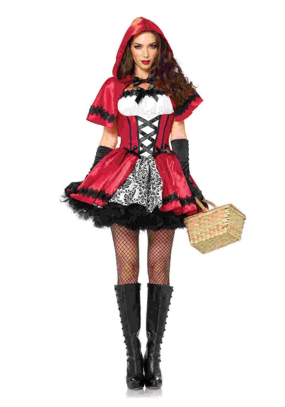 Halloween Little Red Riding Hood playing uniform