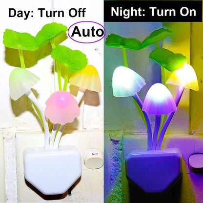 New LED Mushroom Night Light