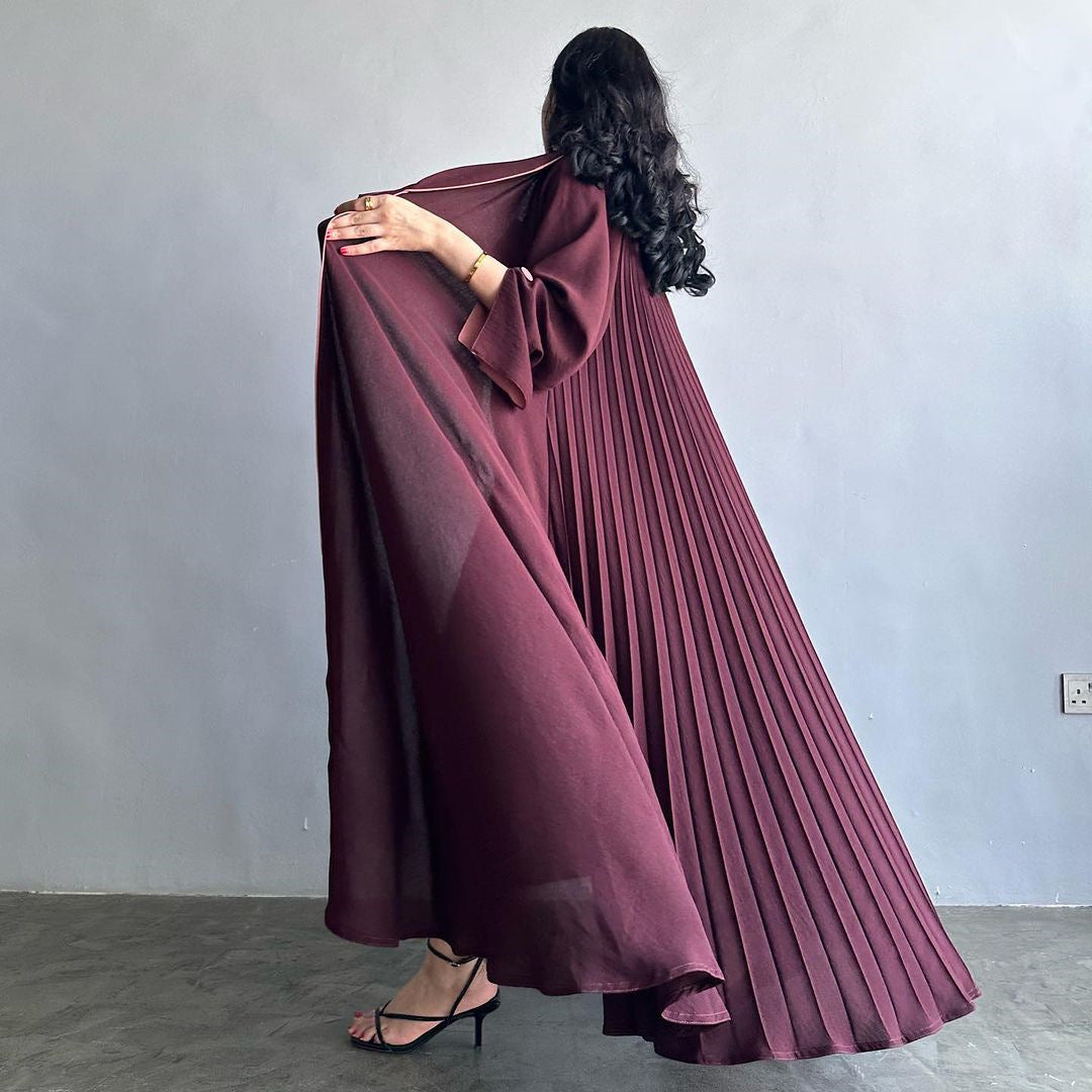 Cardigan Long Dress Women's Clothing Dress Autumn And Winter Elegant Robe Trench Coat