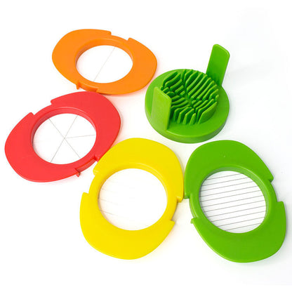 Multifunctional Rainbow Egg Cutter