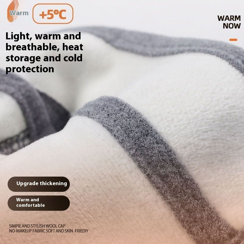 Warm Mask Ear Single-layer Fleece-lined Antifreeze