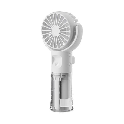 Portable Handheld Spray Fan - 4-Speed USB Cooling Mist Fan for Instant Refreshment - Mallora Shop
