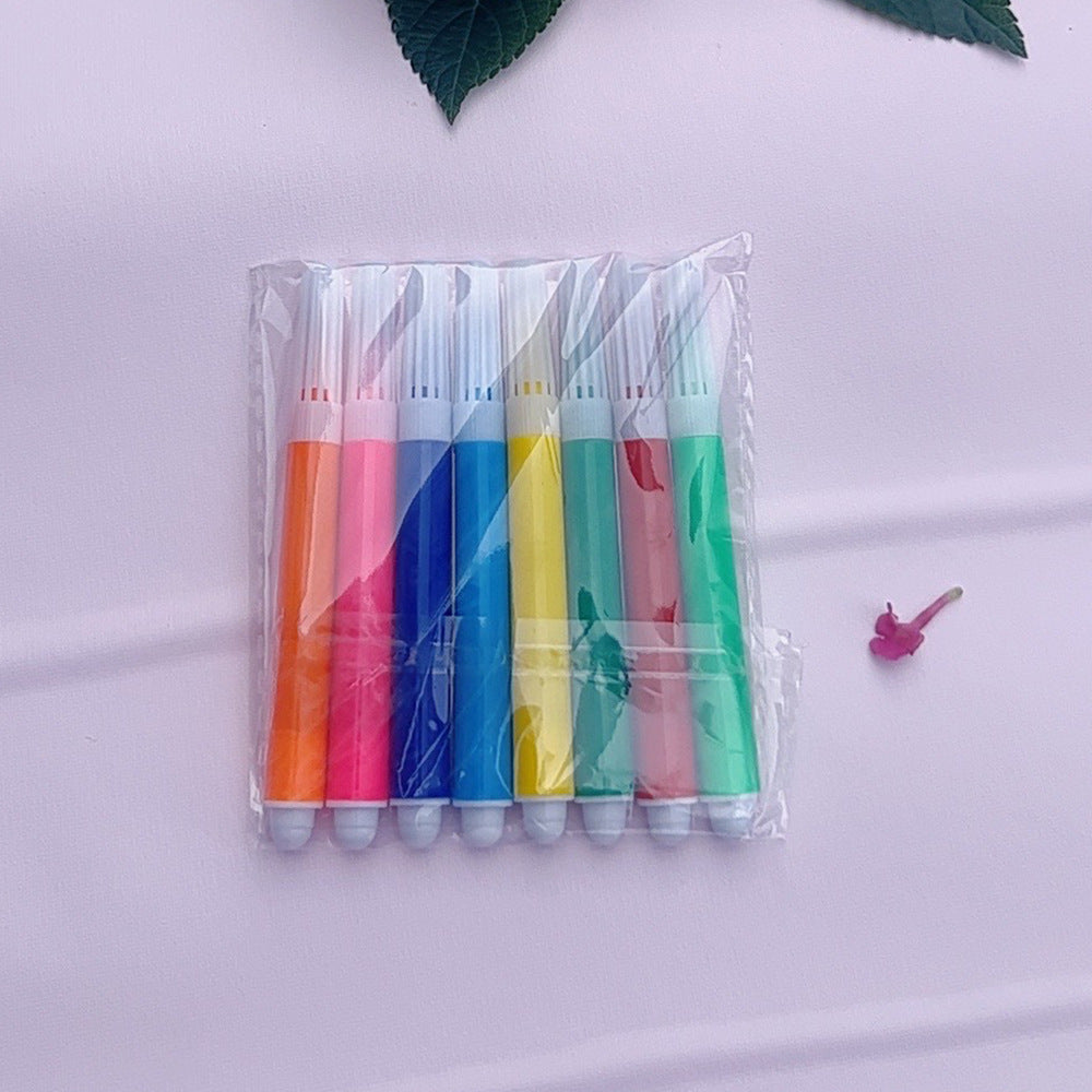 Watercolor Pen Children's Painting Short Color Pen 85cm Colorful Egg Painting Supplies Set