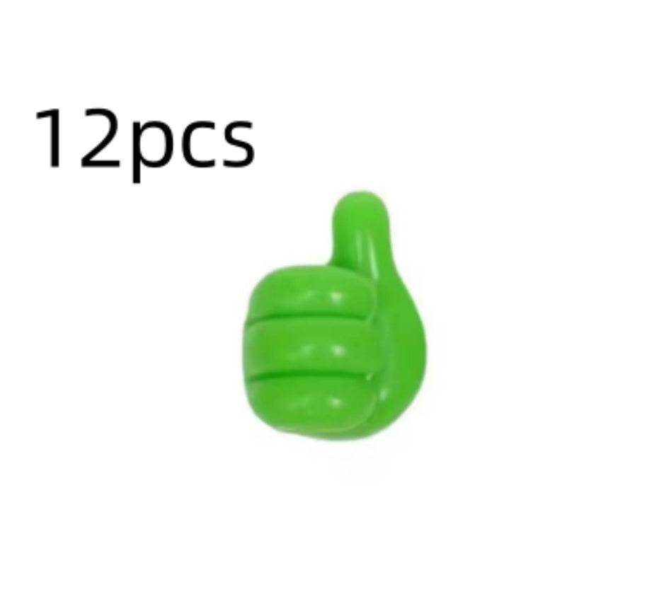 Multifunctional Clip Holder Thumb Hooks