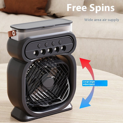 3 In 1 Portable Air Conditioner with LED Night Lights