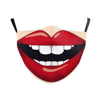 Digital Printing Wansheng Skull Face Mask