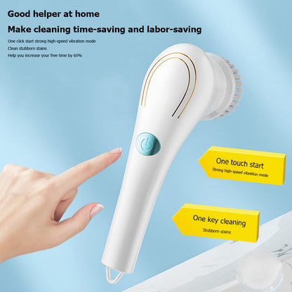 Multifunctional Electric Handheld Kitchen Dishwashing Brush