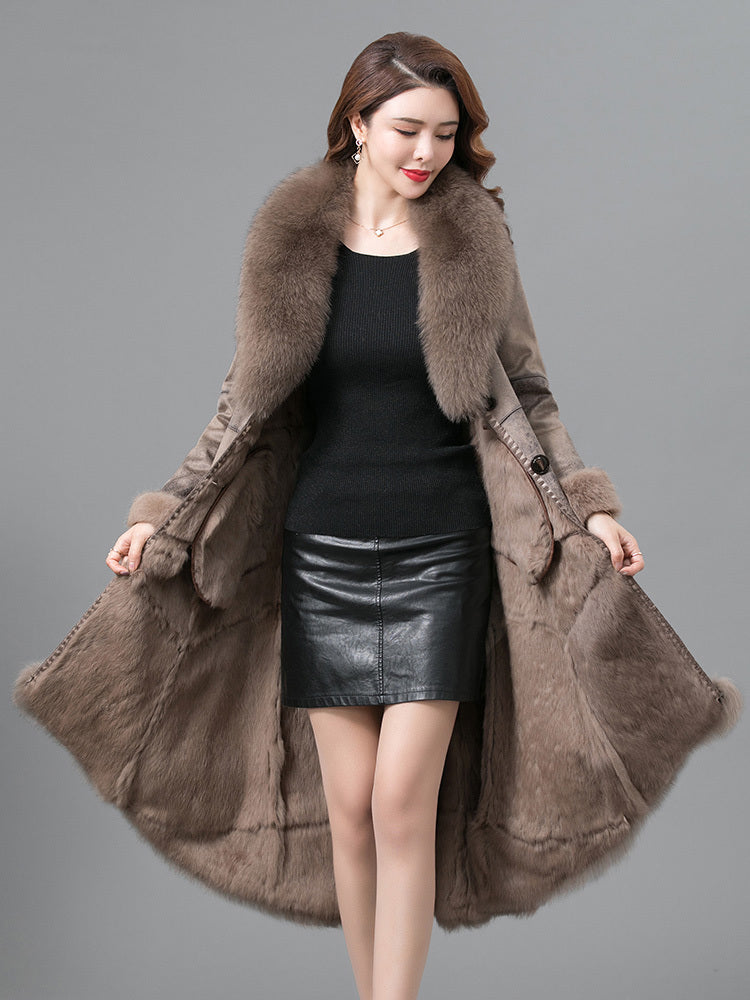 Women Thickened Fur Thickened Coat