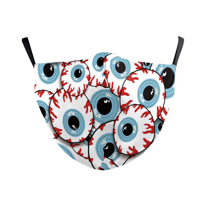 Digital Printing Wansheng Skull Face Mask