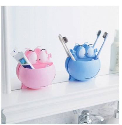 Creative Cartoon Frog Toothbrush Holder