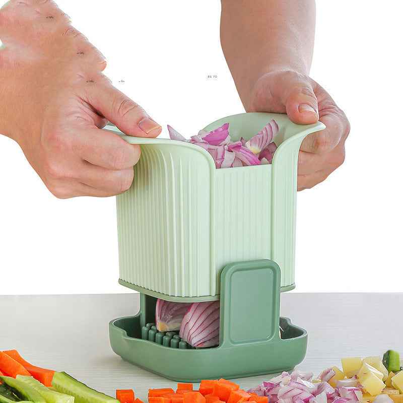 Multifunctional Vegetable Chopper & Cutter for Effortless Meal Prep - Mallora Shop
