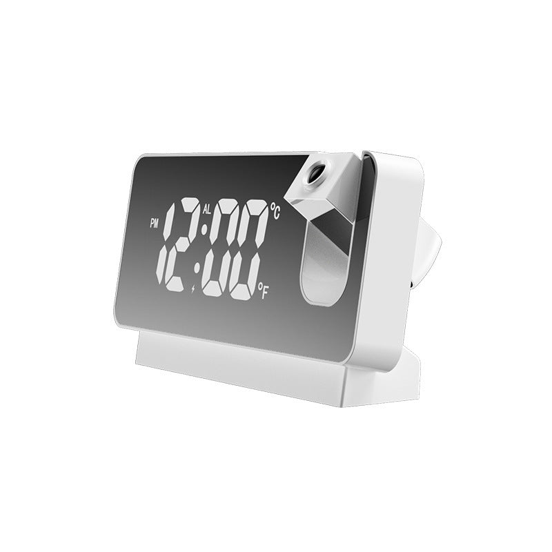 3D LED Projection Alarm Clock with Snooze Function and Mirror Display - Mallora Shop