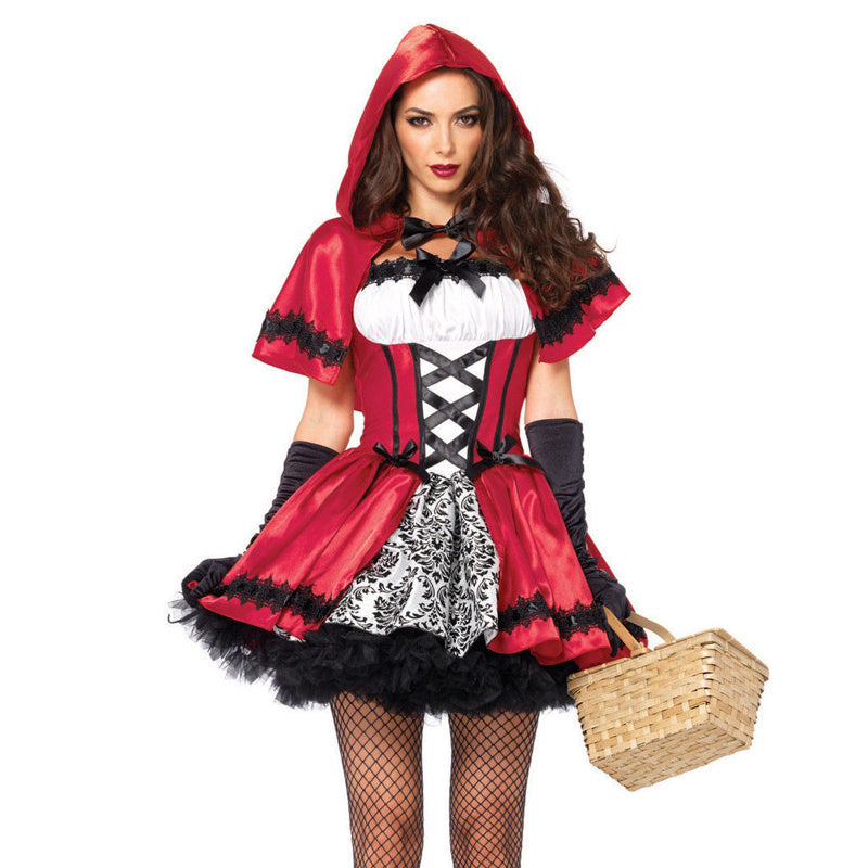 Halloween Little Red Riding Hood playing uniform