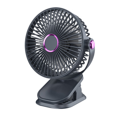 Clip Fan USB Lighting Desktop Fan Portable
