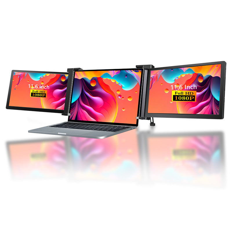 Portable Multi-Screen Display for Laptops