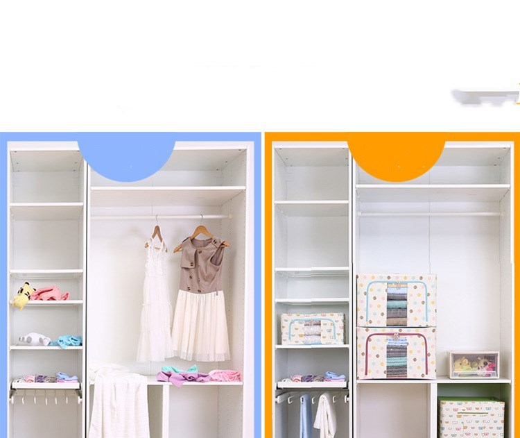 Steel Frame Storage Box with Cover