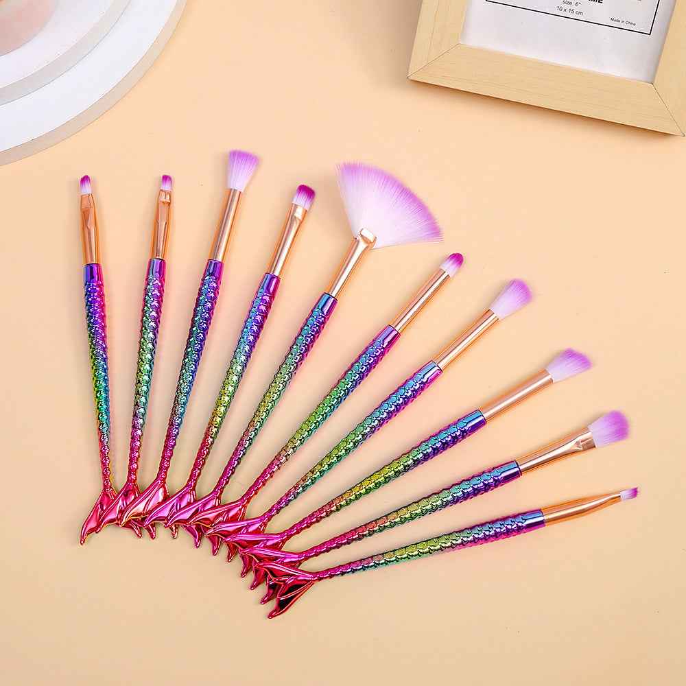 Loose Powder Eye Shadow Brush Fiber Hair Makeup Tool Cross-border E-commerce One Drop Shipping