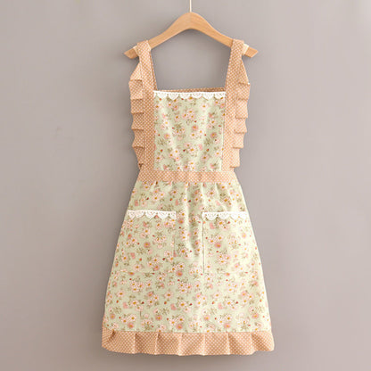 Adults Korean Rustic Canvas Apron