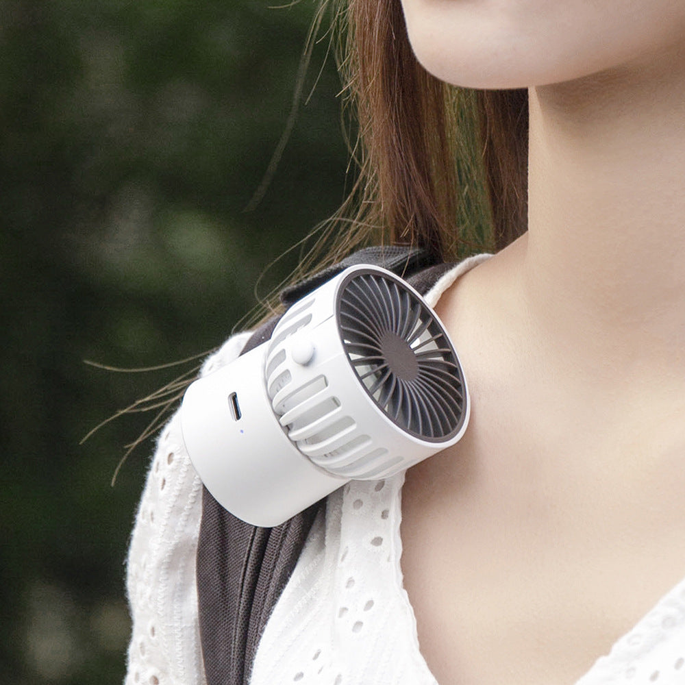 Lightweight Mini USB Neck Fan