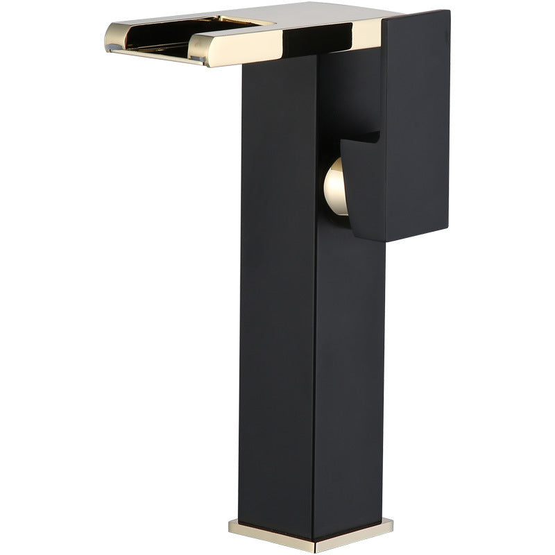 High End Copper Waterfall Faucet for Luxurious Bathroom Experience - Mallora Shop