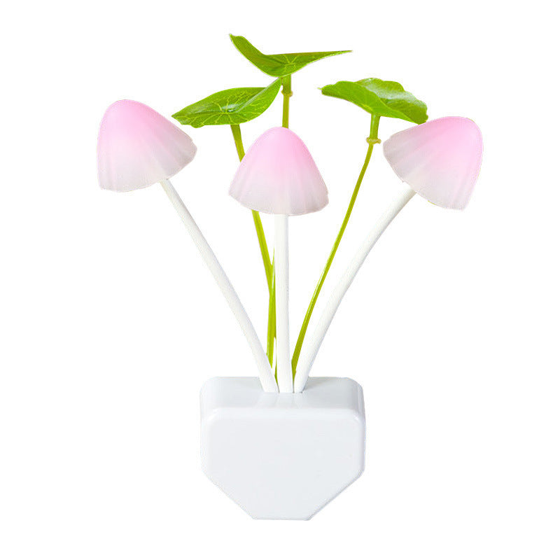 New LED Mushroom Night Light