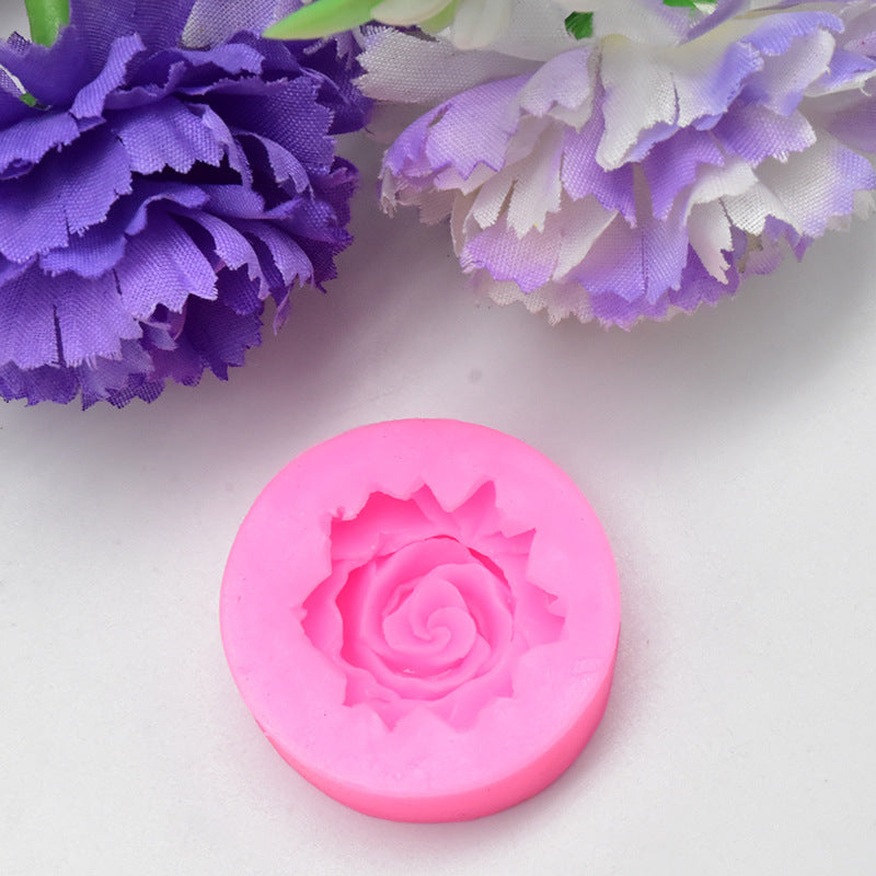 DIY Baking Single Hole Rose Shape