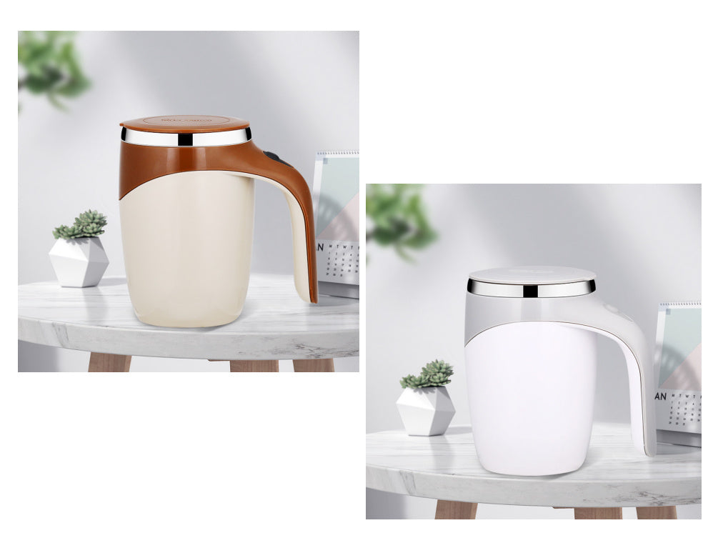 Rechargeable Automatic Stirring Mug for Effortless Coffee Mixing - Mallora Shop