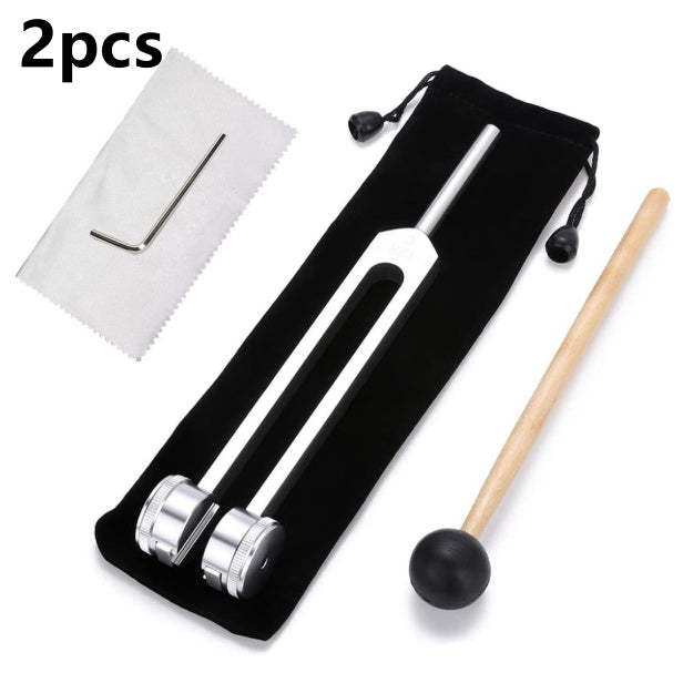 128 Hz Tuning Fork Set for Sound Therapy and Healing - Mallora Shop