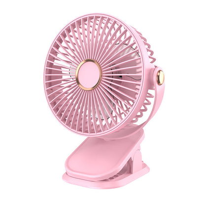 Clip Fan USB Lighting Desktop Fan Portable