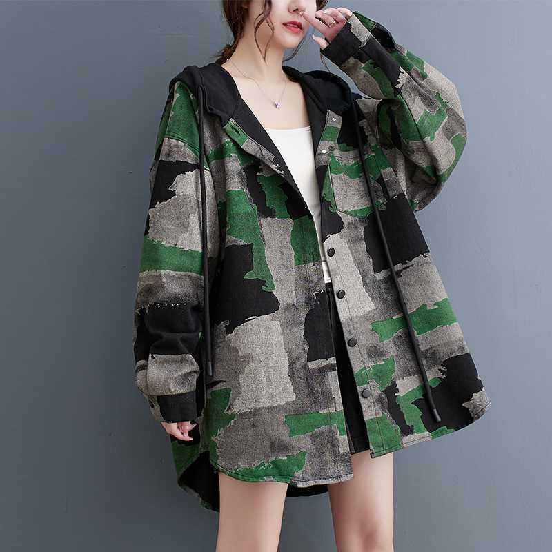 Women Plus Size Loose Coat