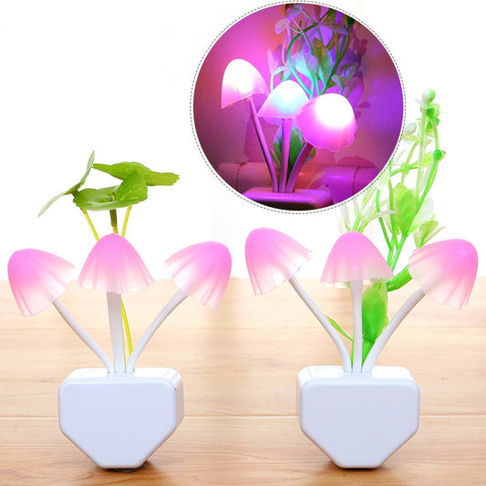 New LED Mushroom Night Light