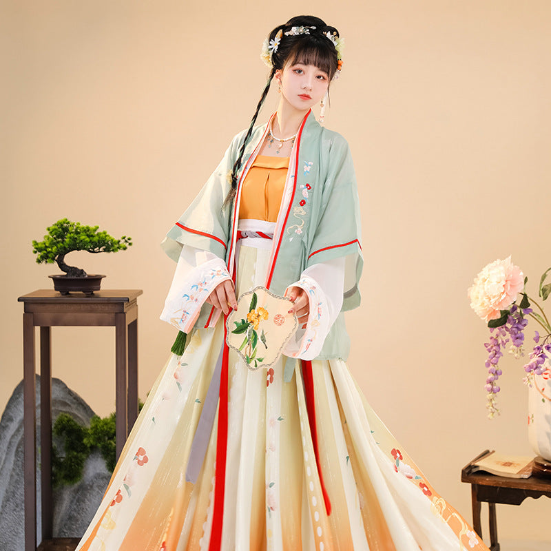 Song Women's Han Chinese Clothing Summer Improvement Ancient Costume