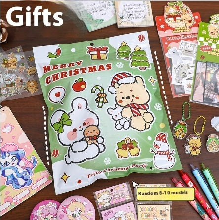 Cute Stationery Notebook Suit Blind Bag Cartoon Student Gift