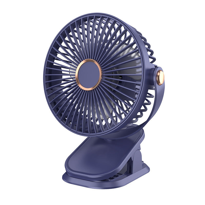 Clip Fan USB Lighting Desktop Fan Portable