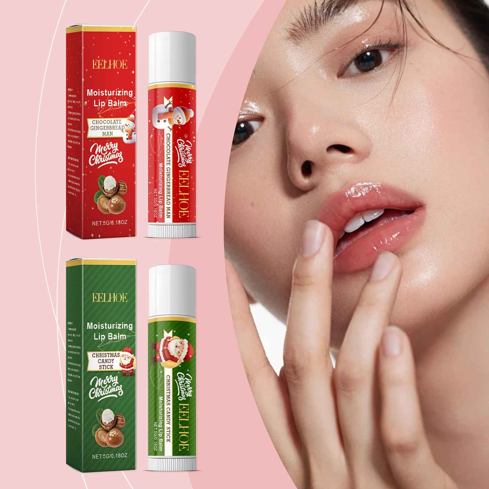Christmas Series Lipstick Mild Nourishing Moisturizing