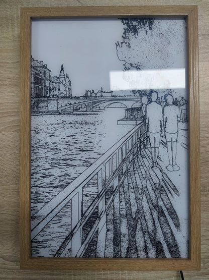 Illuminated LED Decorative Light Painting