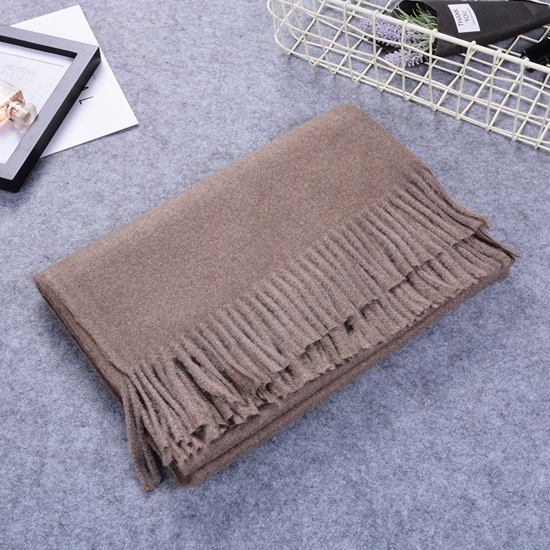 Dual-use cashmere SKY scarf