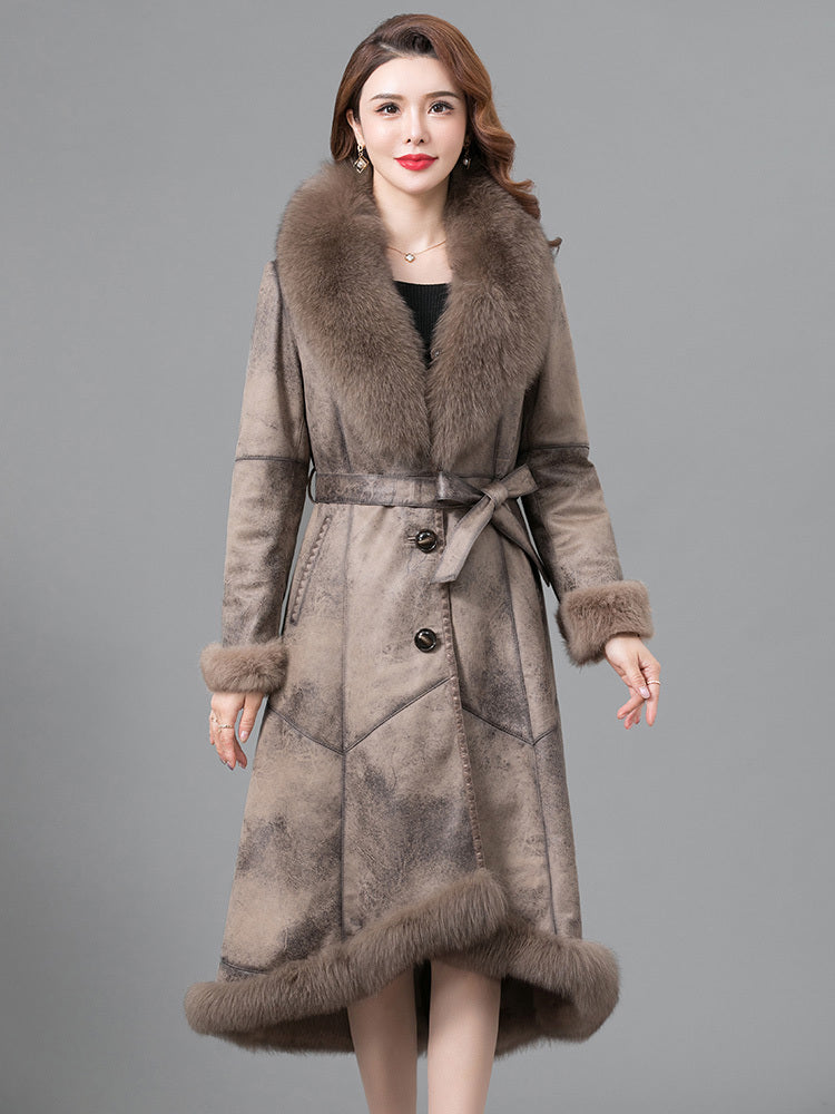 Women Thickened Fur Thickened Coat